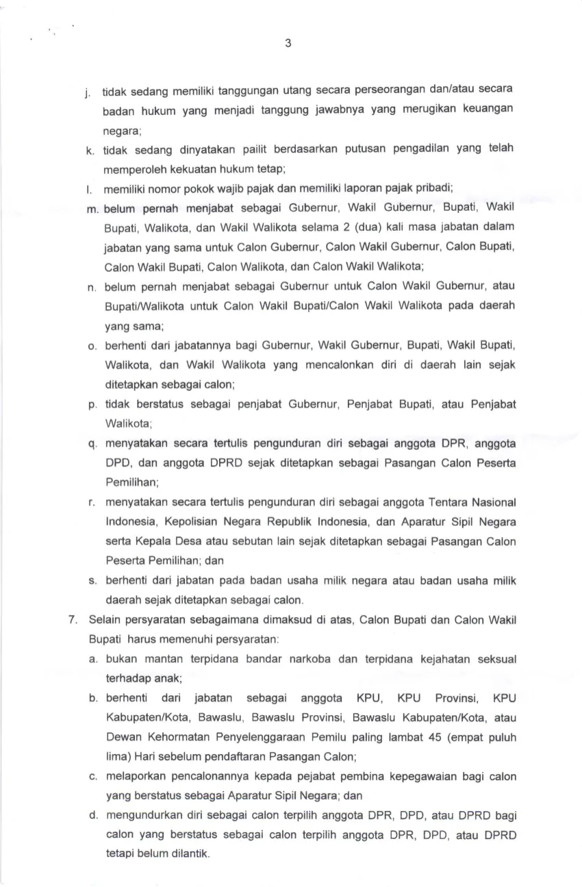 KPU Umumkan Perpanjangan Pendaftaran Pasangan Calon Bupati dan Wakil Bupati Mubar 5 KPU Umumkan Perpanjangan Pendaftaran Pasangan Calon Bupati dan Wakil Bupati Mubar