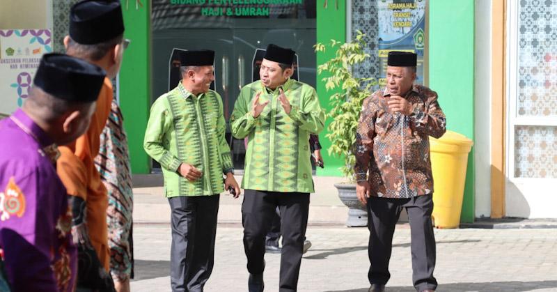 Sekjen Kemenag RI Puji Pelayanan Kakanwil Kemenag Sultra 1 Sekjen Kemenag RI Puji Pelayanan Kakanwil Kemenag Sultra