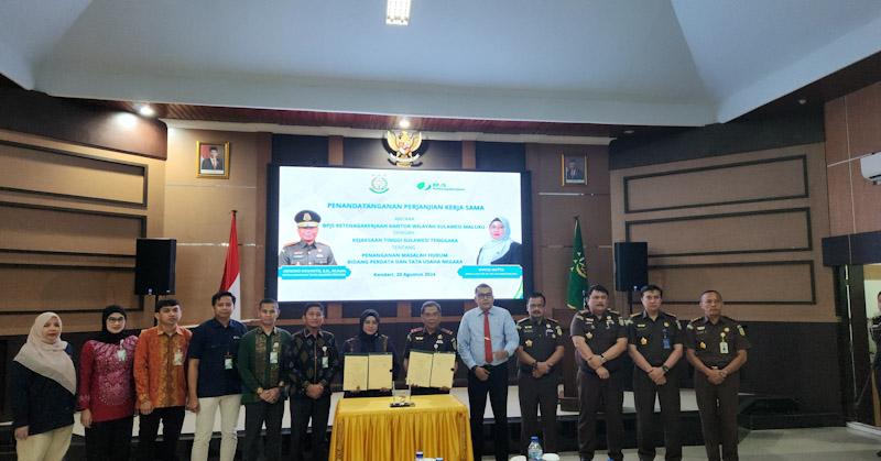 Atasi Perusahaan Nakal, BPJamsostek Teken MoU dengan Kejati Sultra 1 Atasi Perusahaan Nakal, BPJamsostek Teken MoU dengan Kejati Sultra