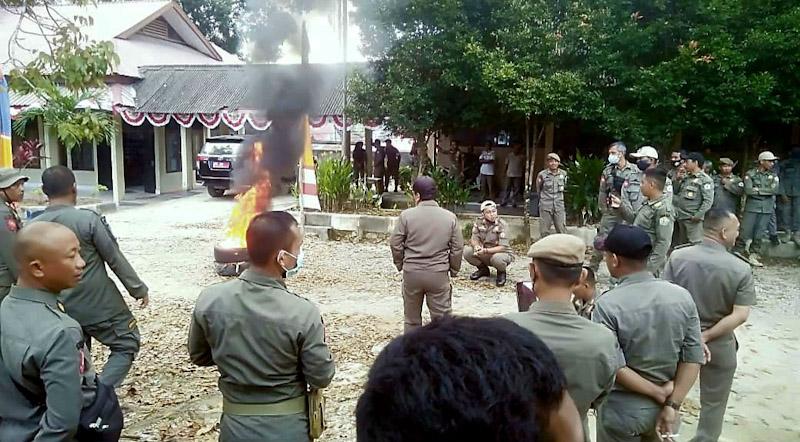 Dinilai Arogan, Kasatpol PP Sultra Didemo Bawahannya