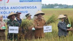 Bupati Koltim Luncurkan Program Listrik Masuk Sawah