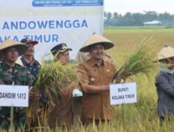 Bupati Koltim Luncurkan Program Listrik Masuk Sawah