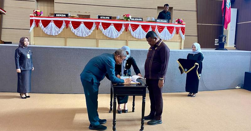 Pembahasan Tuntas, DPRD Kendari Serahkan Ranperda Disabilitas ke Pemkot 1 Pembahasan Tuntas, DPRD Kendari Serahkan Ranperda Disabilitas ke Pemkot