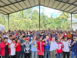 LA-IDA Kukuhkan Ratusan Tim Pemenangan Sultra di Mubar