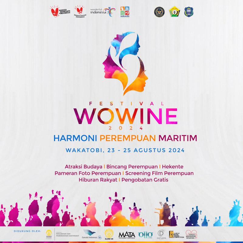 Dispar Sultra Gandeng Komunitas Lokal Gelar Festival Wowine 2024 di Wakatobi