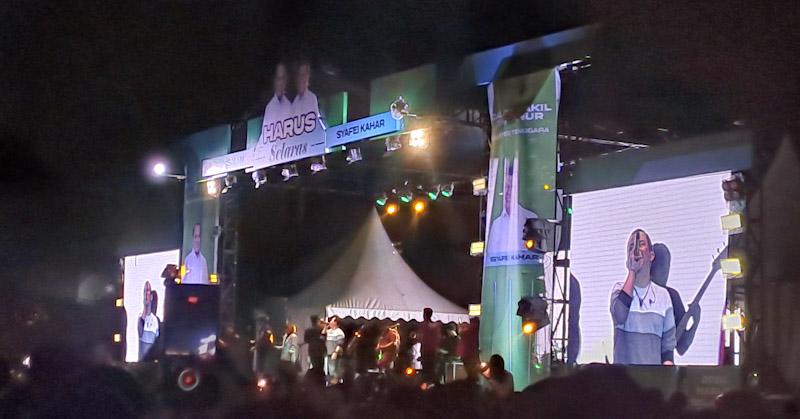 Ruksamin-Sjafei Kahar Resmi Deklarasi Pilgub Sultra di Baubau