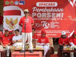 Sambut HUT ke-79 RI, Kanwil Kemenag Sultra Gelar Porseni