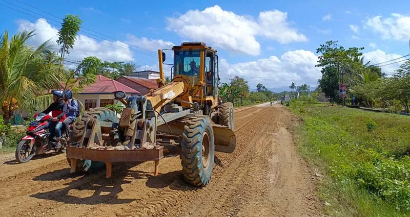 Pengaspalan Jalur Raterate-Polipolia Koltim Mulai Dikerjakan, Rampung Akhir November 2024