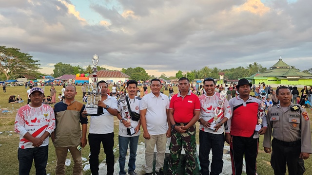 Desa Mekar Jaya Sabet Juara Umum di Pekan Olahraga Kecamatan Tiworo Tengah