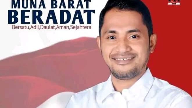 Fajar Hasan dan Wa Ode Saryna Daftar ke KPU dengan Dukungan Partai Garuda