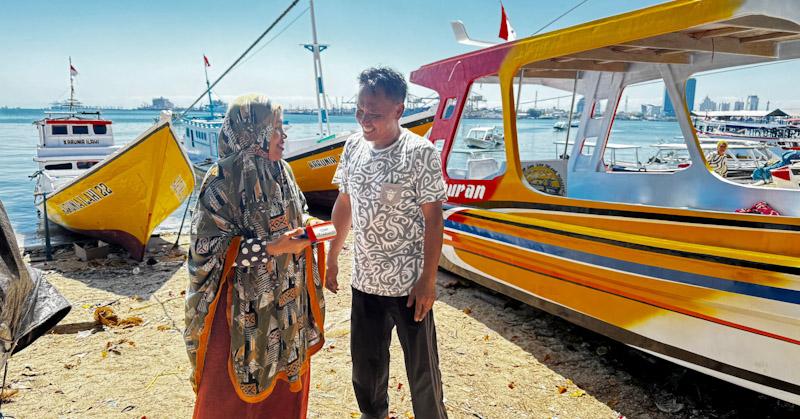 Mengenal AgenBRILink “Mariyati Daeng Ngintang”, Pahlawan Inklusi Keuangan dari Pulau Lae-lae Makassar