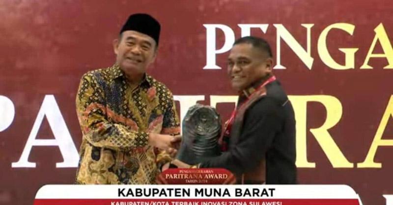 Muna Barat Raih Paritrana Award 2024 Terbaik Inovasi Zona Sulawesi 1 Muna Barat Raih Paritrana Award 2024 Terbaik Inovasi Zona Sulawesi
