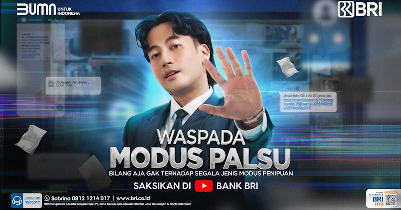 Gaet Vidi Aldiano, BRI Edukasi Masyarakat Hindari Modus Penipuan Lewat Lagu