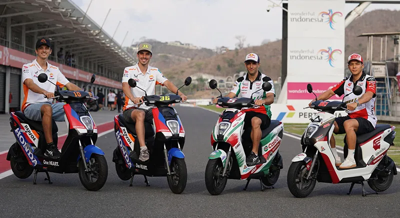 Honda Dukung Kelancaran MotoGP dengan Honda EM1 e: dan PCX160