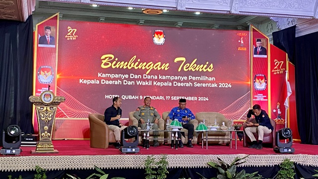 Sanksi KPU Sultra: Paslon yang Tak Serahkan Laporan Dana Kampanye Dilarang Kampanye