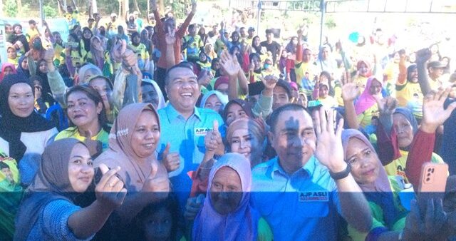 Pengaspalan Jalan dan Modal UMKM Jadi Fokus AJP-Asli di Abeli 1 Pengaspalan Jalan dan Modal UMKM Jadi Fokus AJP-Asli di Abeli