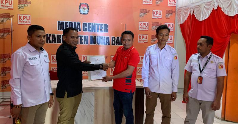 KPU Serahkan Hasil Tes Kesehatan Bapaslon Pilkada Mubar