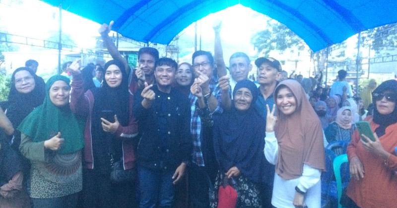 Silaturahmi dengan Warga Puuwatu, Abdul Rasak Kenang Kemenangan di 2017