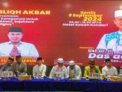 Hadiri Tablig Akbar KKSS Sultra, ASR: Kegiatan yang Spektakuler