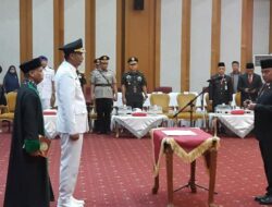 Pj Gubernur Sultra Lantik Yusmin Jadi Pj Bupati Kolut