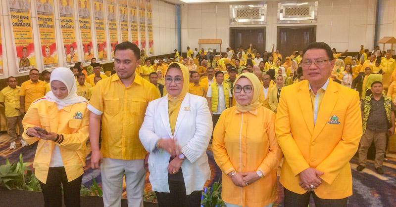 Kader Golkar Diperintahkan Tegak Lurus Menangkan Tina-Ihsan di Pilgub Sultra