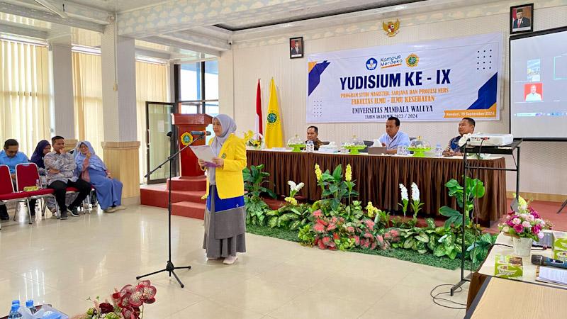 Fakultas Ilmu-Ilmu Kesehatan UMW Kendari Yudisium 207 Mahasiswanya 1 Fakultas Ilmu-Ilmu Kesehatan UMW Kendari Yudisium 207 Mahasiswanya