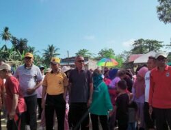 Ratusan Warga Ikut Jalan Santai Warnai Pembukaan Ragam Lomba di Kelurahan Waumere Mubar