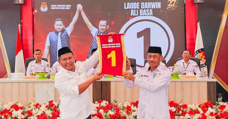 Dapat Nomor Urut 1 di Pilkada Mubar, Darwin: Angka Keberuntungan