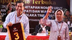 Paslon Damai Dapat Nomor Urut 3 di Pilkada Koltim, Arus Muda: Yakin Menang 9 Paslon Damai Dapat Nomor Urut 3 di Pilkada Koltim, Arus Muda: Yakin Menang