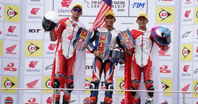 Berhasil Naik Podium ARRC 2024, Astra Motor Sulsel Apresiasi Pembalap AHRT