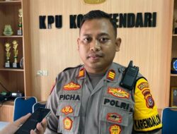 Polresta Kendari Siapkan 271 Personel Amankan Pencabutan Nomor Urut Calon Wali Kota