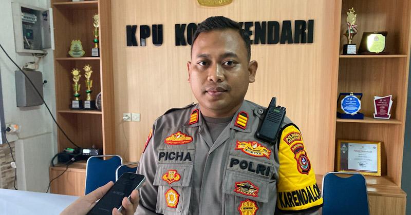 Polresta Kendari Siapkan 271 Personel Amankan Pencabutan Nomor Urut Calon Wali Kota