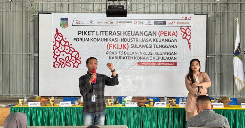 BPR Bahteramas Konawe Sukseskan PEKA OJK Sultra di Pulau Wawonii 3 BPR Bahteramas Konawe Sukseskan PEKA OJK Sultra di Pulau Wawonii