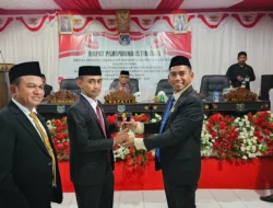 La Ode Rafiudin dan La Ode Aca Ditunjuk Jadi Ketua dan Wakil Ketua DPRD Mubar Sementara