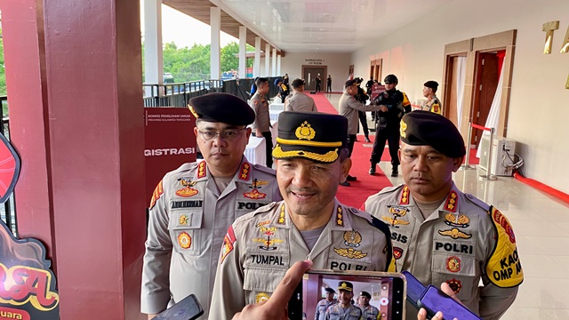 Pengamanan Ketat: 439 Personel Polisi Sterilisasi Lokasi Debat Cagub Sultra di Baubau