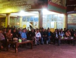 Tim Pemenangan ASR-Hugua di Kendari Adakan Nobar Debat Pilgub Sultra 2024