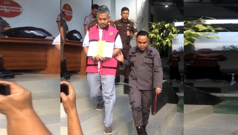 Tangan Diborgol, Eks Wali Kota Kendari Sulkarnain Berakhir di Penjara, Terbukti Korupsi 1 Tangan Diborgol, Eks Wali Kota Kendari Sulkarnain Berakhir di Penjara, Terbukti Korupsi