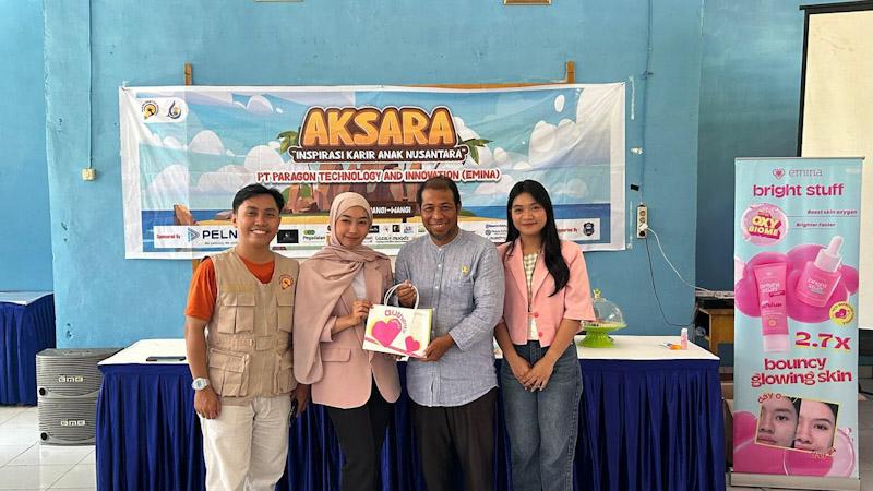 Emina Cosmetics Bersama Kawan Inspirasi Kendari Edukasi Kesehatan Kulit Pelajar di Wakatobi