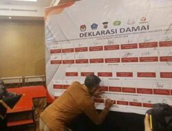 Polresta Kendari Gelar Deklarasi Pemilu Damai Jelang Pilkada 2024