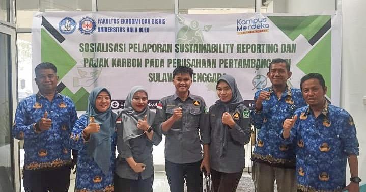 Meningkatkan Kinerja Lingkungan: Sosialisasi Dosen UHO tentang Sustainability Reporting dan Pajak Karbon 1 Meningkatkan Kinerja Lingkungan: Sosialisasi Dosen UHO tentang Sustainability Reporting dan Pajak Karbon