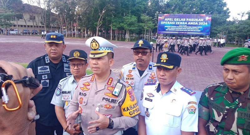 Polda Sultra Siapkan 307 Personel untuk Operasi Zebra Anoa 2024