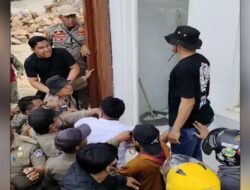 Satpol PP Bubarkan Demo yang Soroti Maraknya Pembangunan Perumahan di Kendari