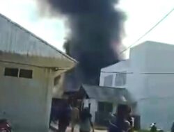 Gedung Cleaning Service RS Bahteramas Kendari Terbakar, 1 Orang Alami Luka Bakar