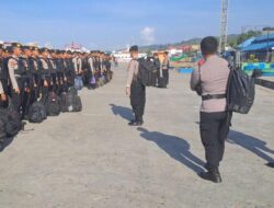 Debat Pilgub Sultra 2024 di BauBau Dijaga Ketat, 400 Personel Gabungan Diterjunkan