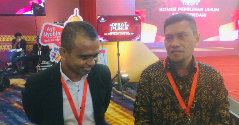 Belum Maksimal, KPU dan Bawaslu Evaluasi Debat Publik Pilwali Kendari 1 Belum Maksimal, KPU dan Bawaslu Evaluasi Debat Publik Pilwali Kendari