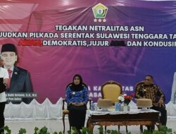 Pj Gubernur Sultra Ingatkan ASN di Muna dan Mubar Jaga Netralitas
