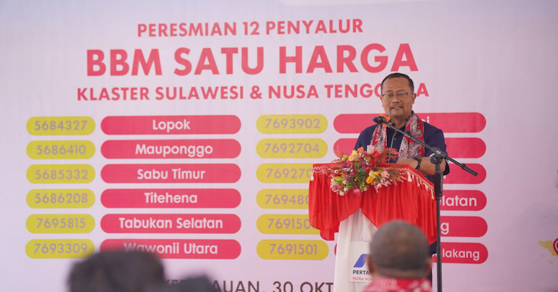 Pertamina Patra Niaga Resmikan 40 Titik BBM Satu Harga di Indonesia, Penuhi Kebutuhan Energi Masyarakat Sulawesi 1 Pertamina Patra Niaga Resmikan 40 Titik BBM Satu Harga di Indonesia, Penuhi Kebutuhan Energi Masyarakat Sulawesi