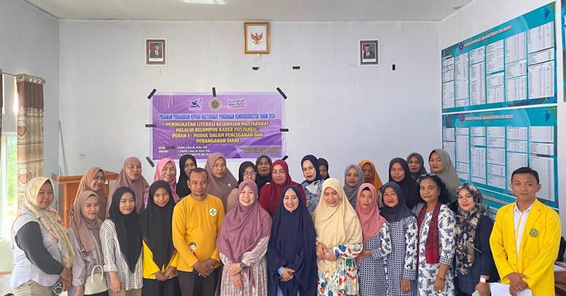 Tim Pengabdian Masyarakat UMW Kendari Edukasi Kader Posyandu di Punggolaka tentang Pencegahan dan Penanganan Diare Anak di Rumah 1 Tim Pengabdian Masyarakat UMW Kendari Edukasi Kader Posyandu di Punggolaka tentang Pencegahan dan Penanganan Diare Anak di Rumah