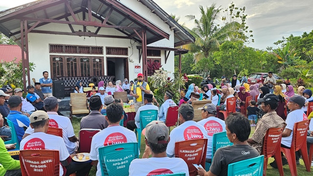Program Prioritas Darwin-Ali Basa: Desa Lawada Kembali Jadi Sentra Padi di Mubar