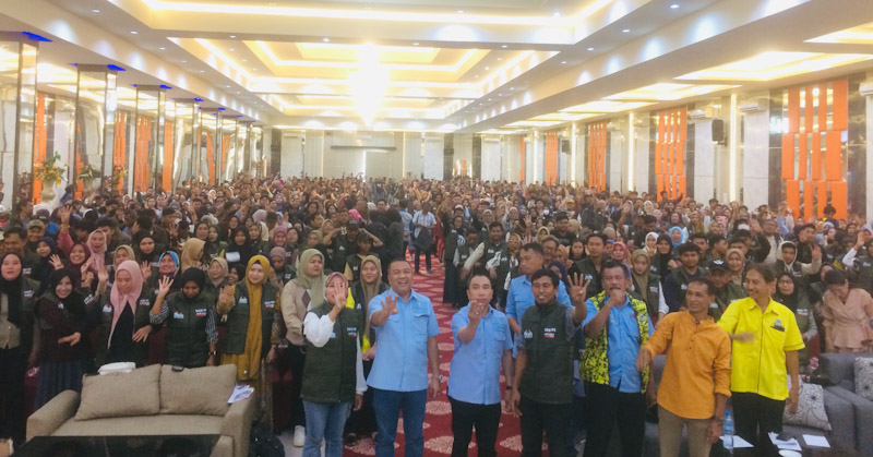 Kawal Perhitungan Suara, AJP-Asli Kukuhkan 1.045 Saksi